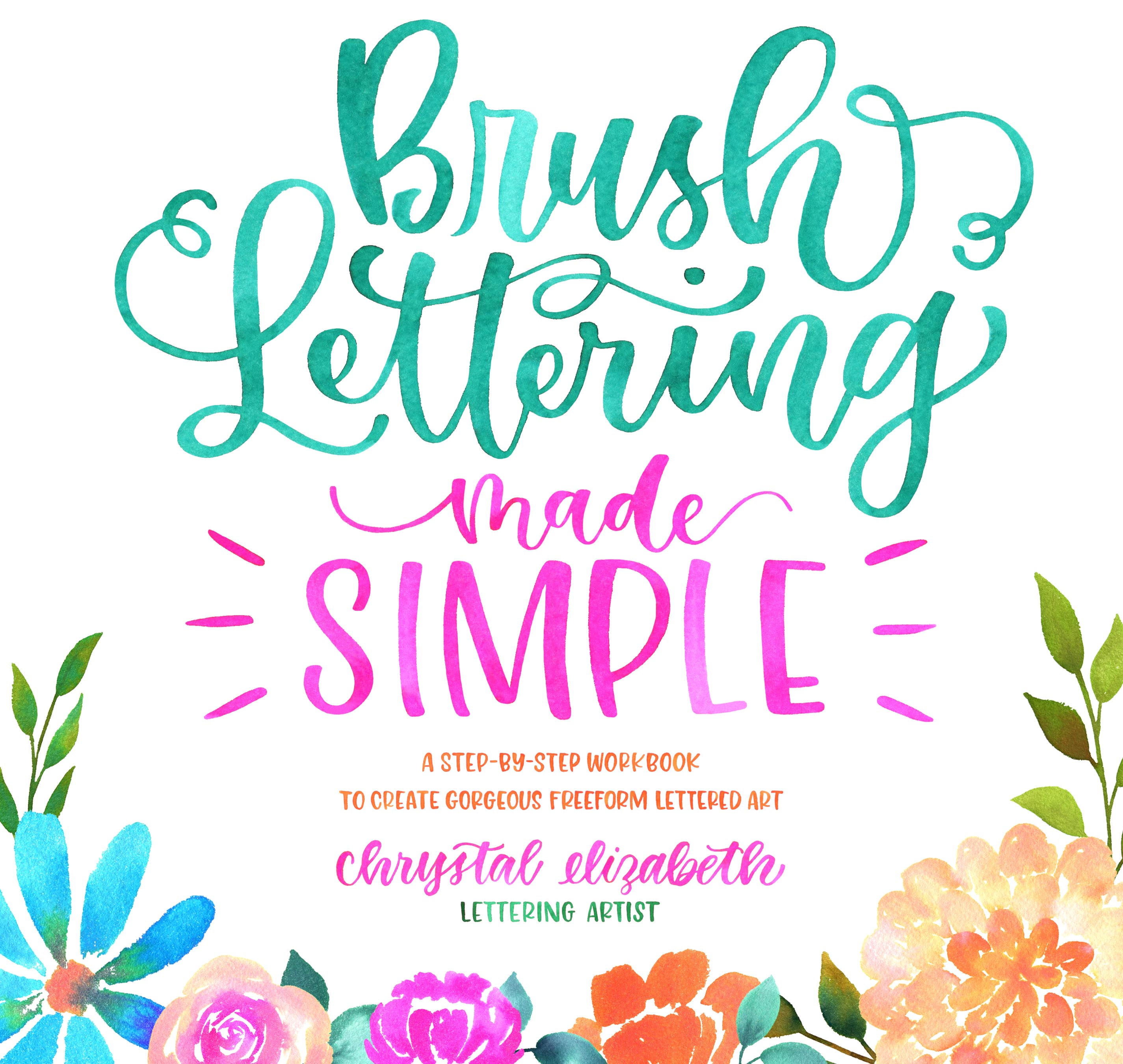 Book cover: Brush Lettering Made Simple