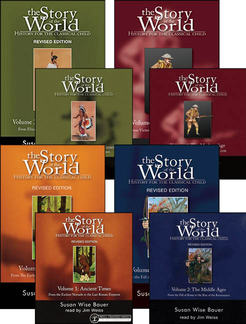 Story of the World four volumes 
