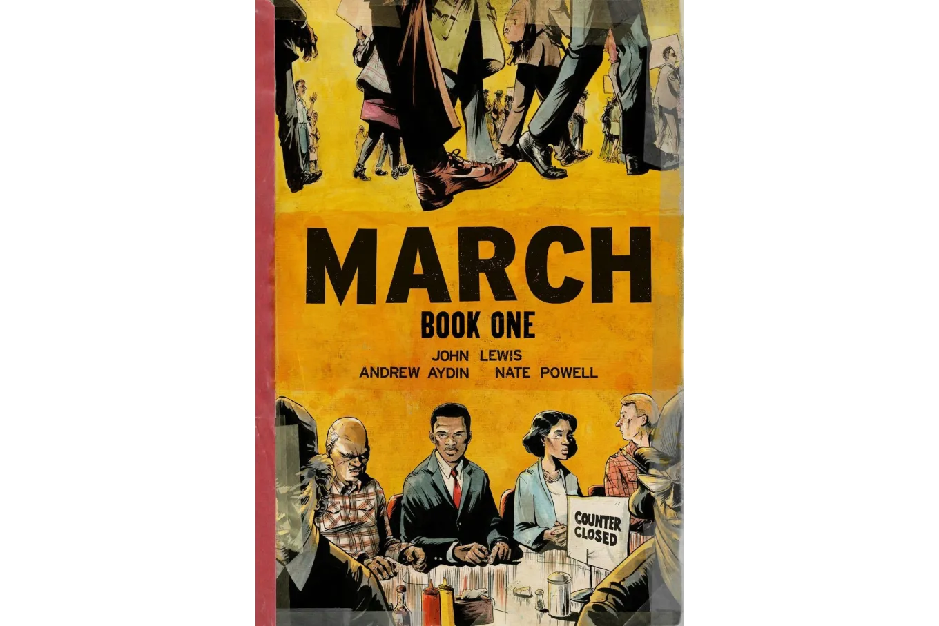 March book one graphic novel cover